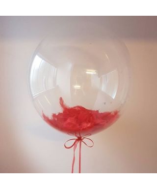 Ballon GEANT 90cm/1m transparent