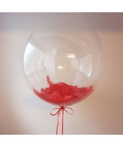 Ballon GEANT 90cm/1m translucide 