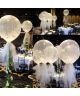 Ballon GEANT 90cm/1m transparent cérémonie de mariage