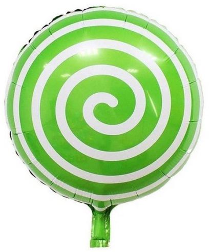 Ballon bonbon géant vert