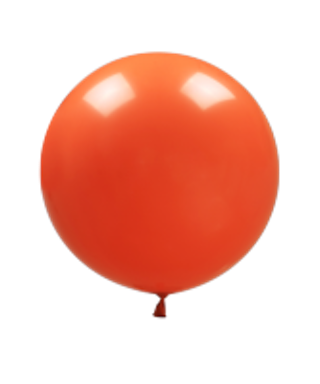 Ballon géant ORANGE