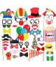 Kit photobooth "clown" 34 piéces